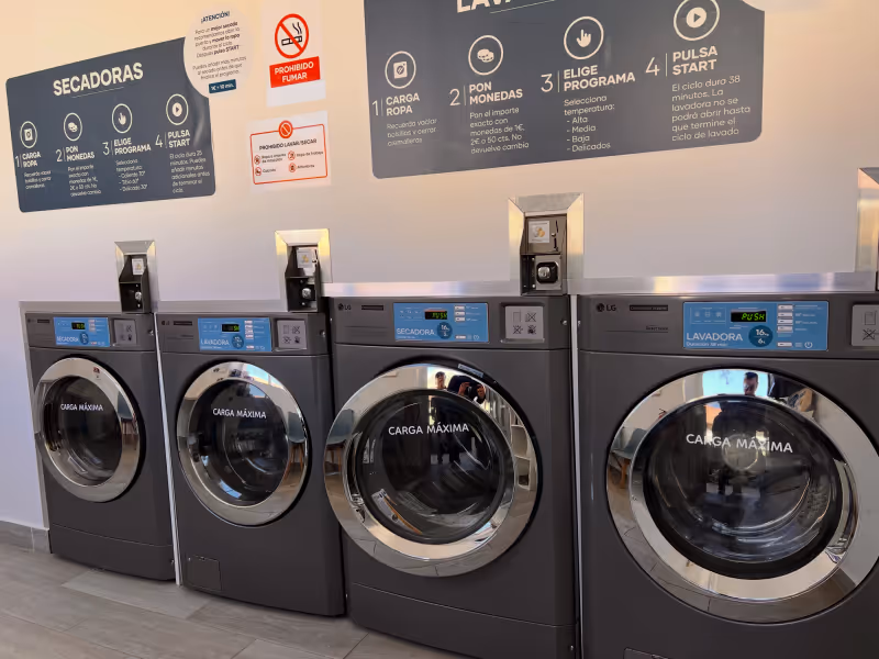 Detalle interior del Lavadero de Ciñera